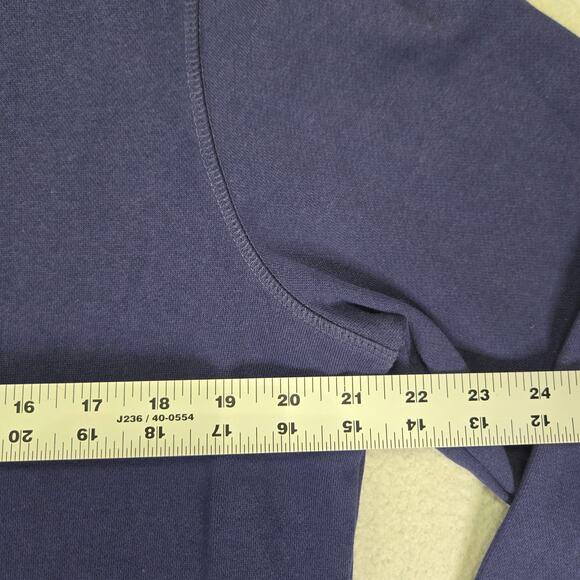 Pact One For All Full Zip Hoodie Unisex Womens Mens M Blue Organic Cotton - Picture 9 of 10